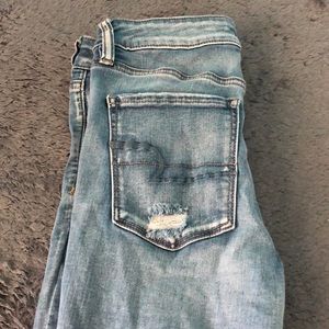American eagle/super stretch x/high rise jeggings